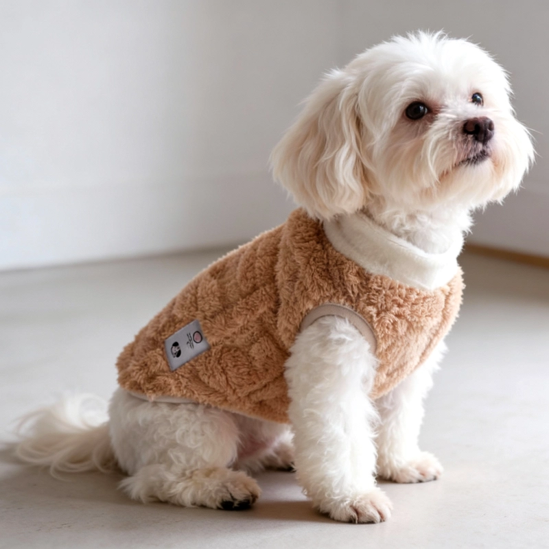 cute dog coat, dog fleece coat, dog fleece vest