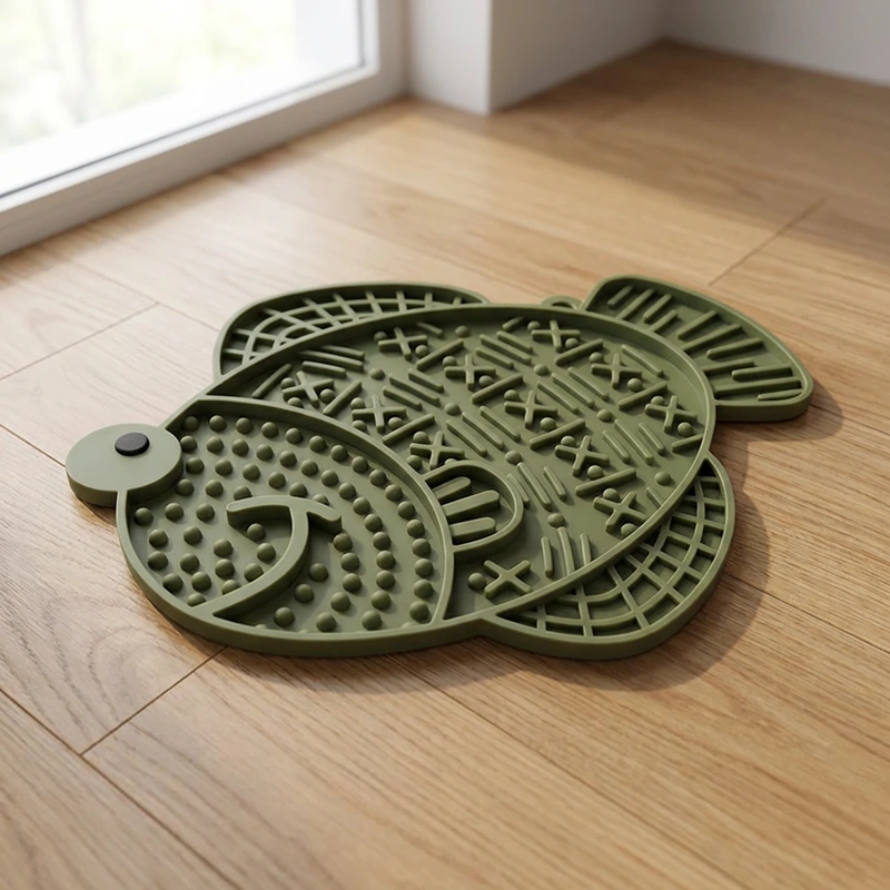 Hundeleckmatte mit Saugnapf